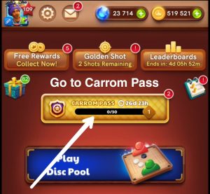 Free Carrom Pass Click