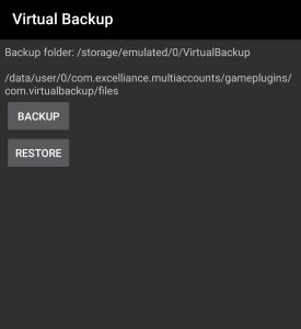 Virtual Backup