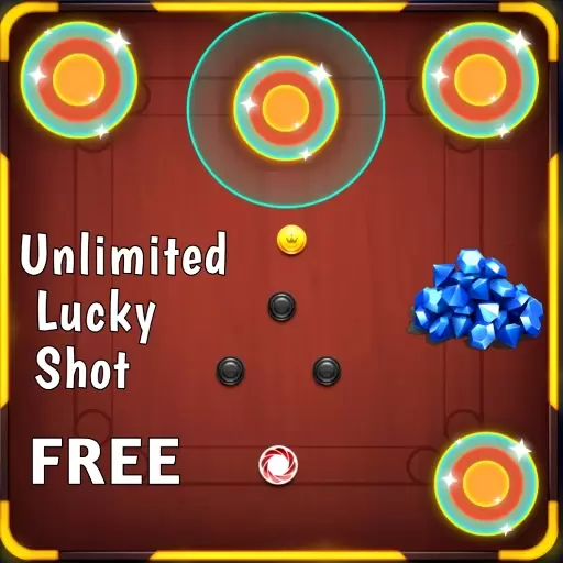 Unlimited Lucky Shot Carrom Pool